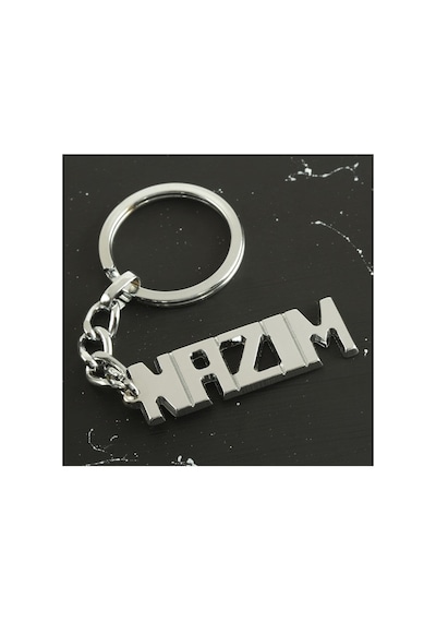 Nazım - 797 - - Kmrsfres - İsimli Anahtarlık- Çok Renkli