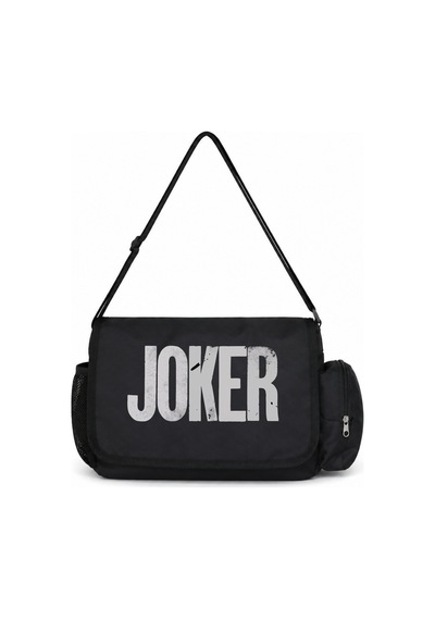 Sevbano Joker Batman Film Kahramanı Baskılı Unisex Okul, Spor, Ofis Çok A Siyah