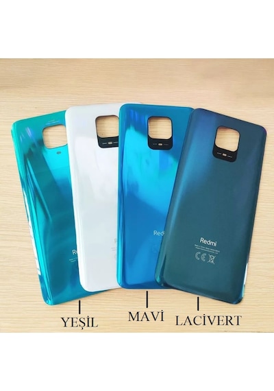 Xiaomi Redmi Note 9 Pro Arka Kapak Pil Kapağı - Beyaz