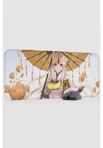 Ningguang Genshin Impact Anime Oyuncu V3 - 70x30 Xl Gaming Mouse Pad Fare Altlığı