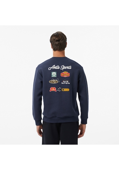 Anta You Are The Ping To My Pong Erkek Mavi Sweatshirt 852618703s 545591