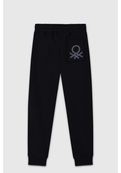United Colors Of Benetton Erkek Çocuk Bnt-b23336 Jogger Eşofman Altı Siyah-1897 Siyah