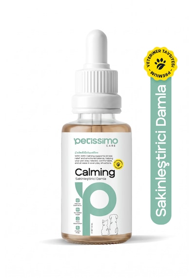 Petissimo Care Sakinleştirici Damla - Kedi Ve Köpekler İçin Doğal Anti Stress Rahatlatıcı Calming Liquid - 50 Ml