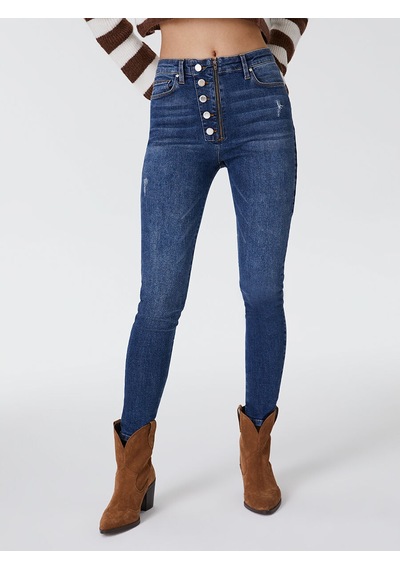 Loft Natalie Skinny Fit Kadın Pantolon Denim