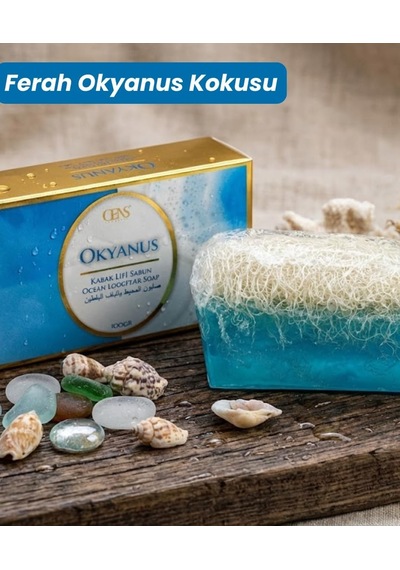 Kabak Lifli Okyanus Doğal Sabun Ferahlatıcı Ve Peeling Etkili Kalıp Sabun Diğer