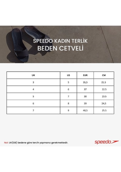 Speedo Slide Kadın Terlik Siyah