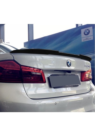 Bmw 5 Serisi G30 Yarasa Spoiler. Parlak Siyah Boyalı