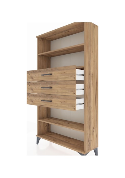 Arges Dolap 3 Raflı 3 Çekmeceli 88x30x163 Çam-çam Atlas Çam Arges Dolap 3 Raflı 3 Çekmeceli 88x30x163 Çam-çam Atlas Çam