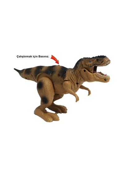 Cretaceous Pilli Sesli Yürüyen Dinazor