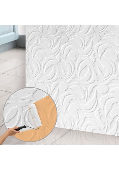 Tink 3d Duvar Paneli Boyanabilir Dekota 60x60 Cm Modern Desenli 14 Adet