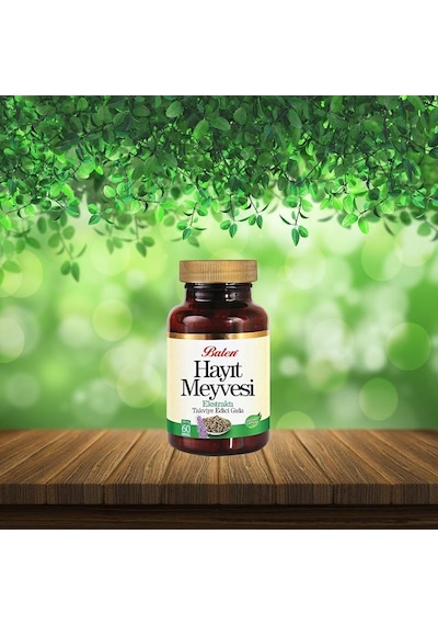 Balen Hayıt Meyvesi Ekstraktı 300 MG 60 Kapsül