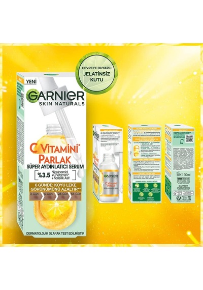 Parlak Cilt Için Makyaj Temizleme Suyu + C Vitamini Serum + Nemlendirici Seti