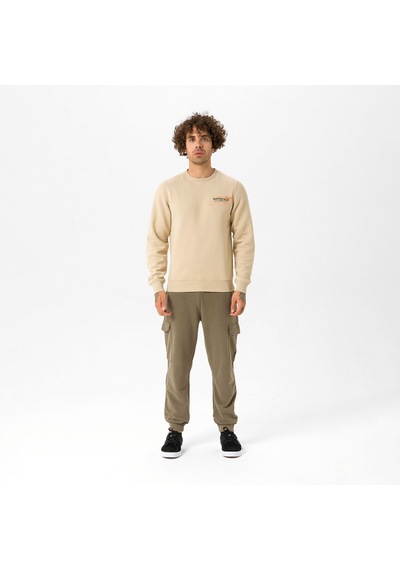 Routefıeld Routefield Hide Erkek Kahverengi Sweatshirt 091 Camel