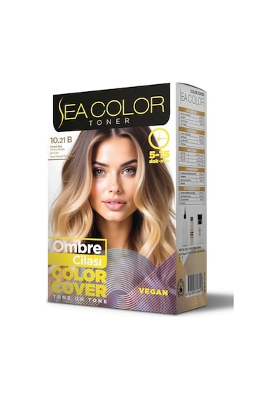 Sea Color Ombre Saç Cilası 10.21b -parlak Bej/glossy Beige