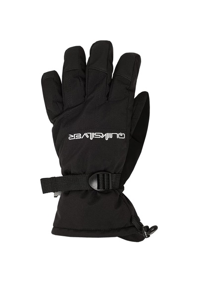4Riders Quiksilver Mission Glove Erkek Eldiveni, Siyah, Beden M