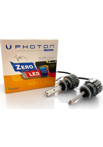 Photon Zero H27 Limon Sarısı Xtreme Yellow +3 Plus Fansız Led