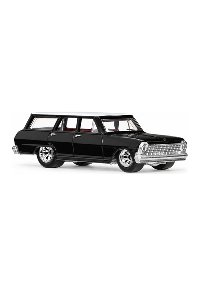 Hot Wheels Premium Car Culture 64 Chevy Nova Statıon Wagon Fpy86-jkf39 Siyah