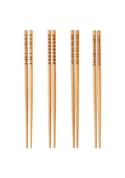 Hubrendy Emin Çin Çubukları Chopsticks 10 Çift
