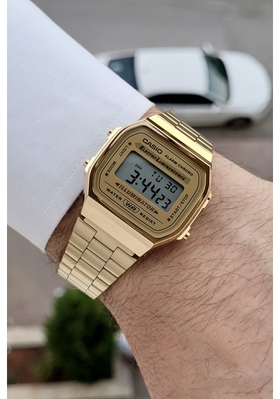 Casio Csıste261erkek Kol Saati Altın