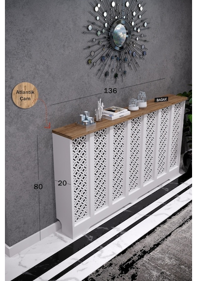 Dekoratif Petek Kaplama Modern Kalorifer Peteği Gizleme Ünitesi 11 Desen 9 Renk İç Ölçü 136 Cm Dış Ölçü 140 Cm Petek 136 Beyaz Üstü Çam D4 Dekoratif Petek Kaplama Modern Kalorifer Peteği Gizleme Ünitesi 11 Desen 9 Renk İç Ölçü 136 Cm Dış Ölçü 140 Cm Petek 136 Beyaz Üstü Çam D4
