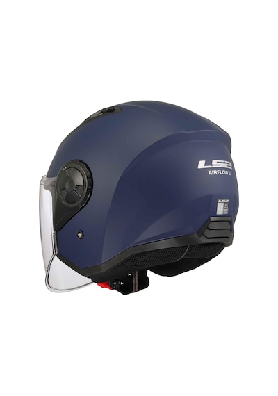 Ls2 Airflow 2 Açık Motosiklet Kaskı-9794 Mat Mavi