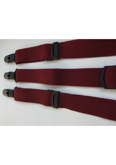 Bordo Pantolon Askısı / Bay Bayan Bordo