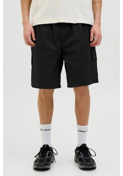 Jack & Jones Jpstbill Snap Cargo Erkek Şort Siyah