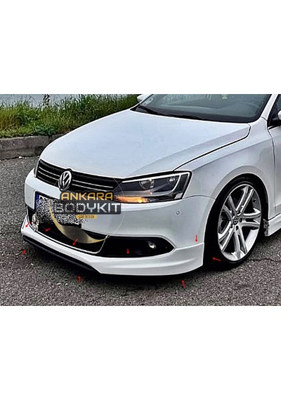 Jetta Mk6 10-14 Ön Tampon Eki - Plastik - Boyasız