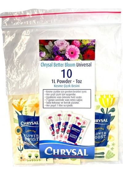 Chrysal Better Bloom Universal Toz 1l '10'lu Paket' Diğer