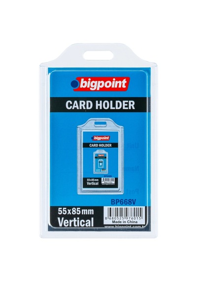 Bigpoint Kart Poşeti Dikey 55x85mm X 10 Adet