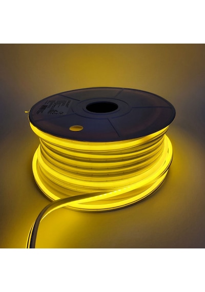 Sunlight Neon 12V Hortum Şerit Led 50 Metre Gün Işığı