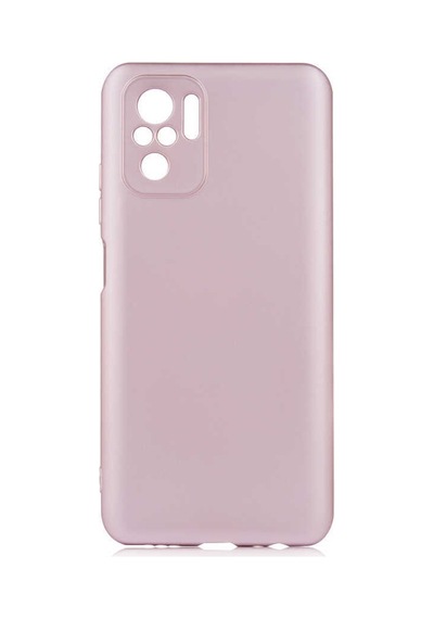 Xiaomi Redmi Note 10s Kılıf Zore Premier Silikon Kapak Rose Gold