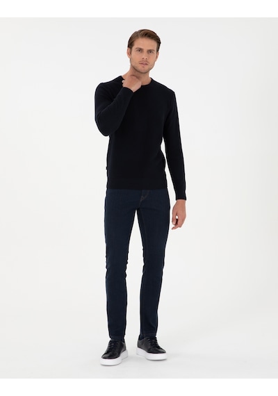Pierre Cardin Erkek Lacivert Kazak /triko 50296457-vr033 Lacivert