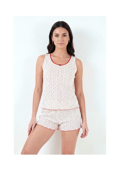 Lela Bayan Pijama Takımı 65770754 Ekru