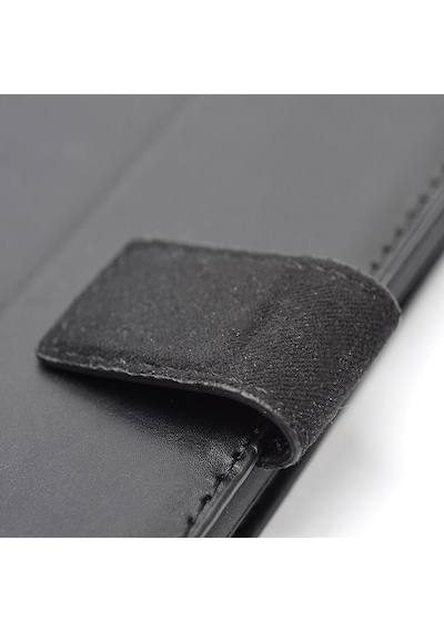 Xiaomi Redmi 15 Kılıf Zore Kar Deluxe Kapaklı Kılıf Siyah