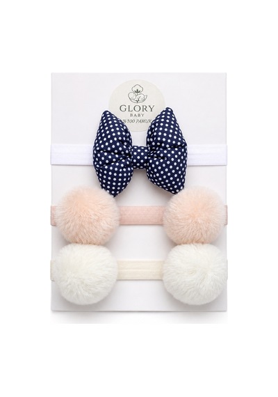 Kız Bebek Fiyonklu & Ponponlu Bandana - Saç Bandı 3'lü Set Pembe-ekru-lacivert Puantiyeli Pembe-ekru-lacivert Puantiyeli Kız Bebek Fiyonklu & Ponponlu Bandana - Saç Bandı 3'lü Set Pembe-ekru-lacivert Puantiyeli Pembe-ekru-lacivert Puantiyeli
