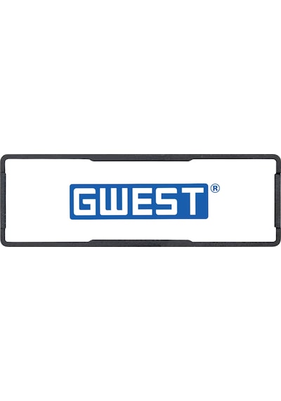 Gwest Gpet - 3 Yapışkanlı Pano Etiket Taşıyıcı 75x17 Mm Siyah 25 Adet