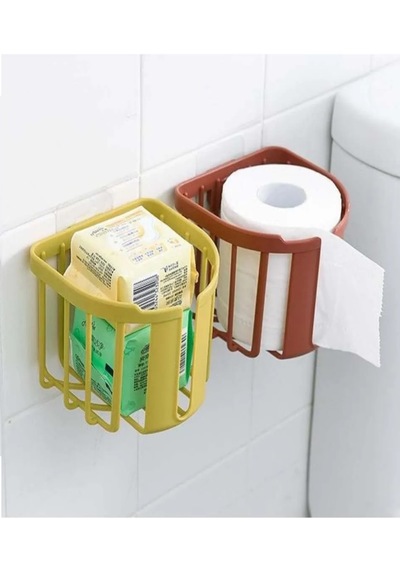 Tineke Wc Kağıdı İçin Pratik Kolay Monte Edilebilen Yapışkanlı Çok Renkli