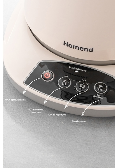 Homend Royaltea 1757H Konuşan Çay Makinesi