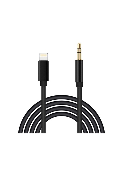 Microcase AL2959 Lightning to 3.5 mm Aux Çevirici Kablo Siyah