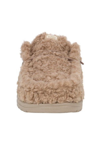 HEY DUDE Wally Slipper Timber Wolf Erkek Terlik-11122 Bej