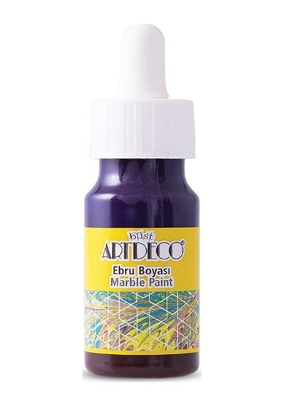 Artdeco Ebru Boyası Damlalıklı 30ml Mürdüm - 2 Adet