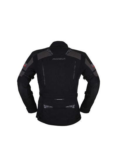 Modeka Panamerıcana Iı Waterproof Ceket Siyah Koyu Gri