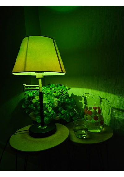 Yeşil Işık Ampulü Dark Aesthetic Room Decor Gece Lambası 10watt 3 Adet