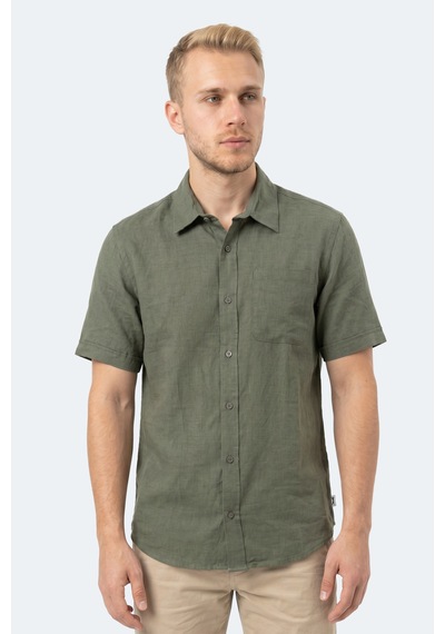 Slazenger Kırtıda Erkek Haki Gömlek