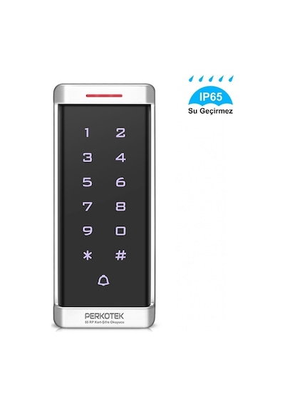 Perkotek 55 Rp Metal Su Geçirmez Dış Mekan Kart Okuyucu Ip65