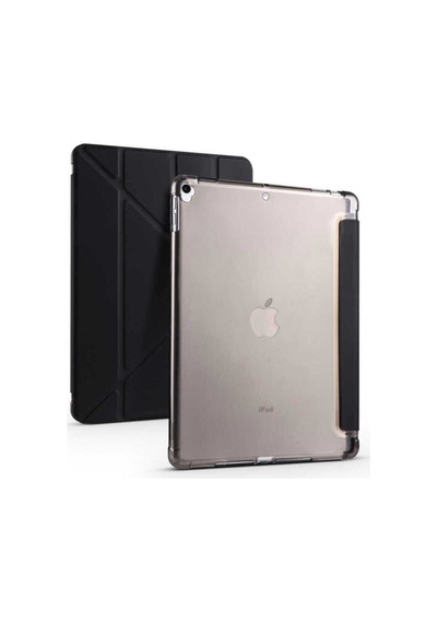 Apple Uyumlu iPad Pro 10.5 7.nesil Kılıf Zore Tri Folding Kalem Bölmeli Standlı Kılıf Kapaklı Kılıf