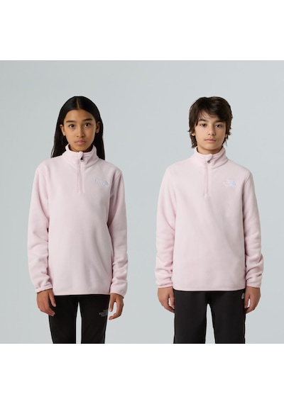 The North Face Teen Glacıer 1/4 Fermuarlı Genç Çocuk Glacier Polar Nf0a8cvgbp61 Çok Renkli