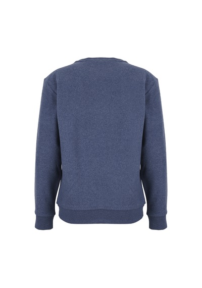 Limon Mavi Erkek Relaxed Sweatshirt L6wm-swt9518 Indigo Melanj