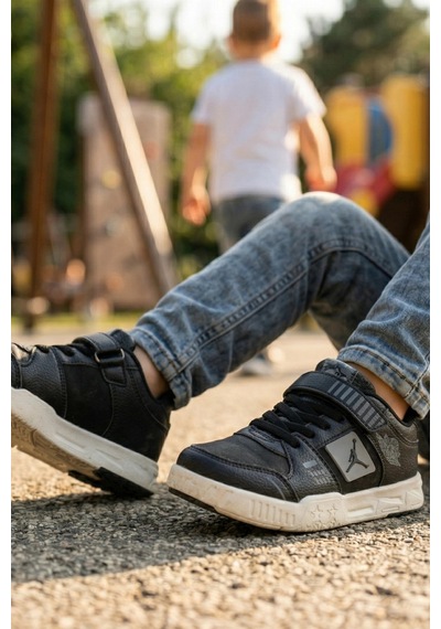 In Step Enjoyi Erkek Çocuk Spor Ayakkabı - Siyah Beyaz - Işıltılı Nakışlı Günlük Ayakkabı Siyah-beyaz In Step Enjoyi Erkek Çocuk Spor Ayakkabı - Siyah Beyaz - Işıltılı Nakışlı Günlük Ayakkabı Siyah-beyaz